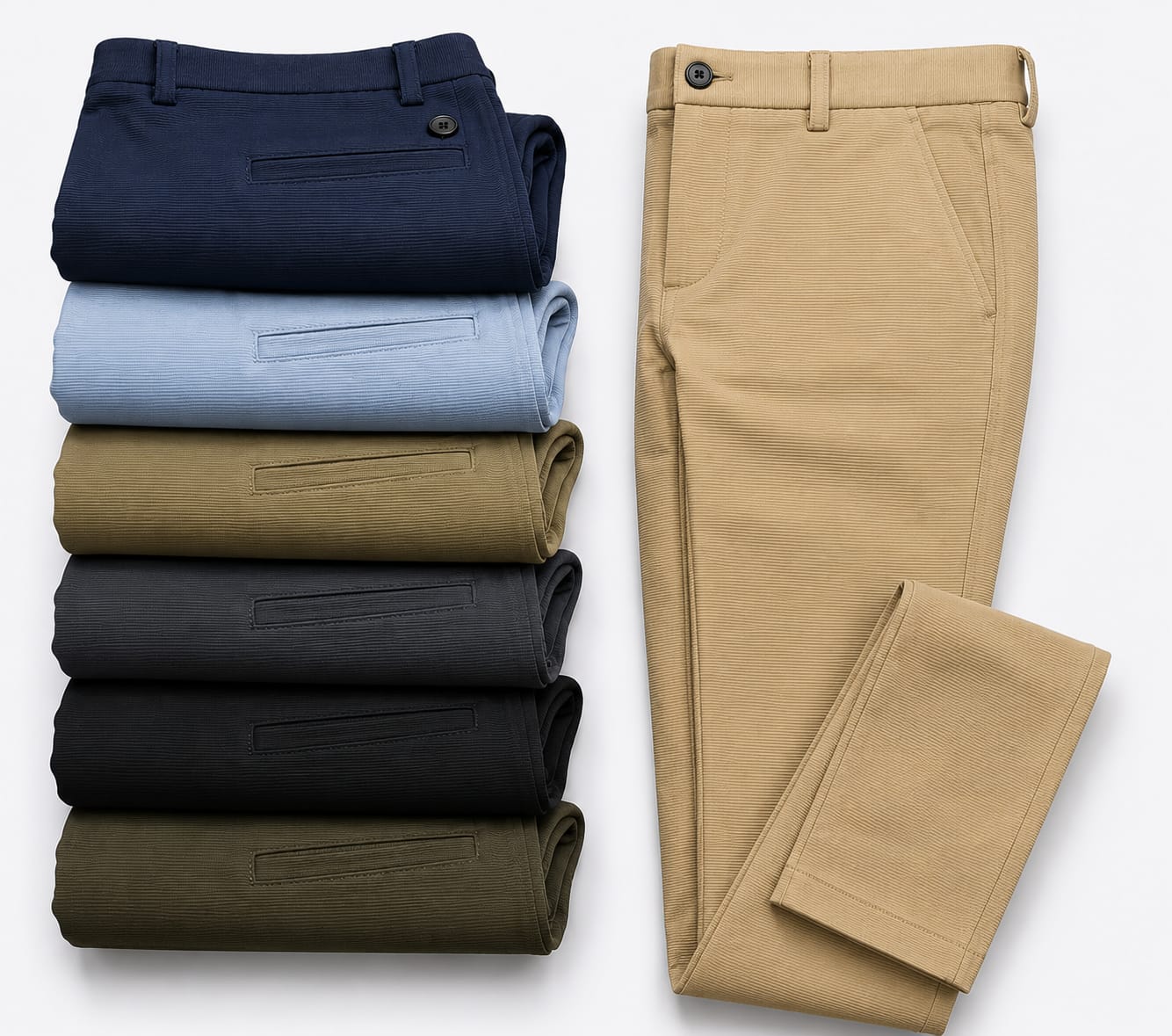 4 lycra button pant 999 only